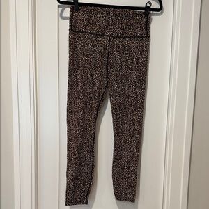Varley Leopard Leggings Medium 23inch inseam